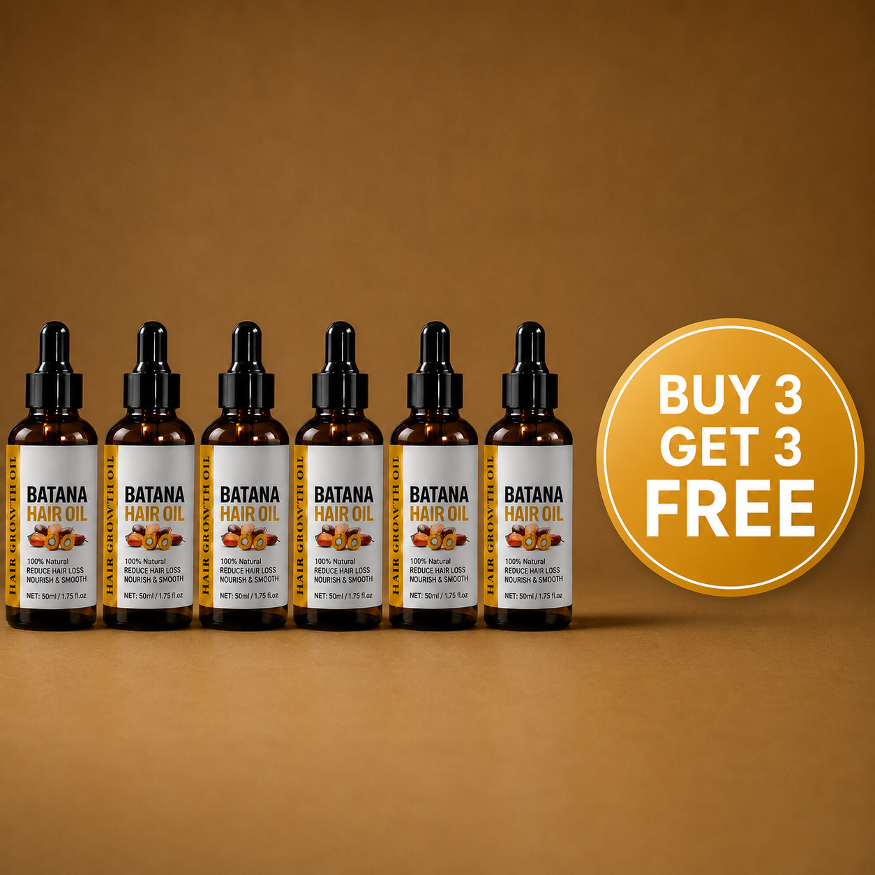 Buy 3, Get 3 Free — 6 Bottle Bundle